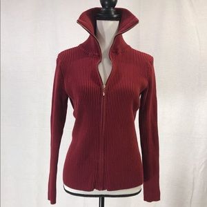 Evie Zip front sweater